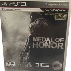 Medal of Honor For Sony PlayStation 3 With Case 2010 PS3